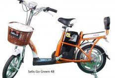 Review Sepeda Listrik Selis Go Green 48, Dengan Speedometer Digital Jarak Tempuh Hingga 40 KM
