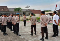 Kapolsek Belitang III pimpin Apel, Tekankan Disiplin dan Hindari Pelanggaran