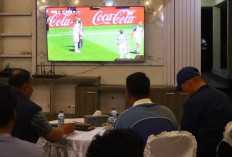 HUT Bhayangkara ke-80, Polres OKU Timur Gelar Nobar Piala Dunia 2026
