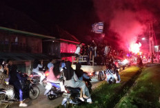 Meriahkan Pawai Takbiran Desa Tambangan Kelekar, Semangat Transformasi 1 Syawal 1447 H 