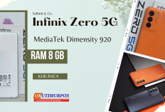 Infinix Zero 5G, HP MediaTek Dimensity 920 dan Ram 8 GB