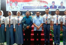Kesbangpol OKU Timur Dampingi Enam Pelajar Ikuti Seleksi Paskibraka Tingkat Provinsi