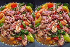 Langkah Bikin Cumi Asin Cabe Ijo, Pedasnya Nendang