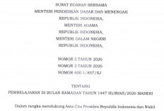 Pemerintah Terbitkan SEB Ramadan 2026,Orang Tua dan Wali Murid Didorong Mendampingi Anak