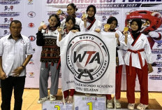 Atlet Taekwondo OKU Selatan Raih 5 Emas dan Total 18 Medali