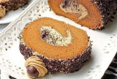 Resep Mocca Roll Cake yang Cantik, Bahan Sederhana Ide Cemilan Keluarga 