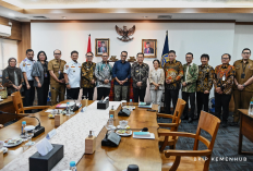 Bahas Aktifasi Bandara Gatot Subroto, Bupati Lanosin dampingi PJ Gubernur Sumsel Audiensi Ke Menhub