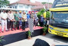 Lepas 880 Penumpang Bus Mudik Gratis