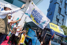 Lepas 1.496 Peserta Mudik Bersama Sektor ESDM 2026, Tekankan Kebersamaan dan Keselamatan