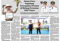 Jaman Enos Segudang Pencapaian Prestasi di Bidang Pertanian OKU Timur