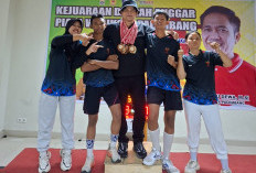 IKASI OKU Timur Juara Umum 3 Kejuaraan Anggar Walikota Palembang 2025