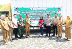 Bupati Enos Lepas Bantuan untuk Korban Bencana Sumatra