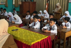 SDN 3 OKU Gelar SAS Berbasis Android, 526 Siswa Ikuti Ujian Digital