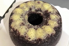 Resep Kue bolu ketan hitam keju lumer  yang Nikmat, Cocok Untuk Cemilan Keluarga