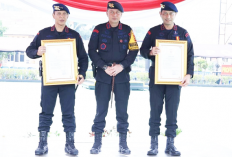Kapolda dan Wakapolda Sumsel Diangkat Sebagai Warga Kehormatan Pasukan Elit Brimob