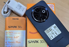 Tecno Spark 30C NFC: Cek Keunggulan Hp Rp 1 Jutaan Gahar
