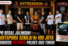 Todong Sopir dengan Senpi dan Pisau, Buronan Begal Jalinsum OKU Timur Dibekuk