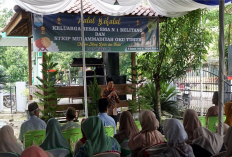 SMA Negeri 1 Belitang Gelar Silaturahmi dan Halal Bihalal, Launching Ekskul Karawitan