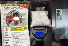 Gagalkan Peredaran Sabu 102,85 Gram, Residivis Narkotika Ditangkap