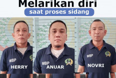 Tiga Tahanan Narkotika Kabur Usai Sidang, Aparat Lakukan Pengejaran 