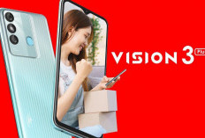 Itel Vision 3 Plus: Hape Mempuni untuk Harian, Baterai 6000 mAh