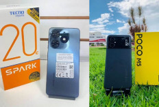 Duel Hp Entry Level Tecno Spark 20C NFC vs POCO M5, Harga Beda 200 Ribu Jangan Salah Pilih