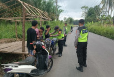  Antisipasi Kejahatan, Geledah Sejumlah Pemuda