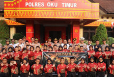 Piala Kapolda Sumsel 2026: Kapolres OKU Timur Lepas 31 Polisi Cilik ke Palembang