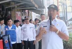 Kebakaran Hanguskan Empat Kios, Bupati Pastikan Pemkab OKU Selatan Hadir untuk Warga