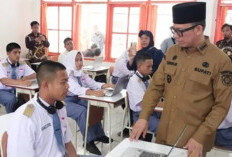 Bupati OKU Tinjau SRMA 45, Pastikan Proses Belajar Berjalan Optimal