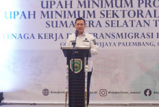 Pj Gubernur Sumsel Umumkan Kenaikan UMP dan UMSP Sumsel Tahun 2025