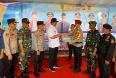 Pastikan Keamanan Nataru, Kapolres dan Bupati OKU Selatan Cek Pos Pelayanan Terpadu