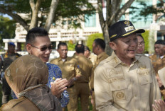 Pemkab OKUT Gelar Apel hingga Halal Bi Halal, Dipimpin Langsung Bupati Enos