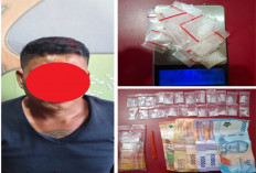 Gerebek Rumah Kosong yang Dijadikan Tempat Pengemasan Sabu, 24 Paket Siap Edar Disita