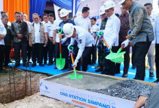 Groundbreaking CNG Station Simpang Y, Cik Ujang Dorong Serapan Tenaga Kerja Lokal
