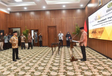 Lantik Penyelidik Bumi Utama, Minta Fokus Eksplorasi, Ketahanan Energi dan Hilirisasi