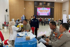Polres OKU Gelar Pemeriksaan Berkala Seluruh Personil