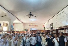 Tingkatkan Literasi, Dinas Perpustakaan Terima Kunjungan Siswa