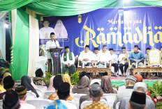 Safari Ramadan 1445 H, Wabup Yudha Serahkan Bantuan untuk Yatim piatu, Dhuafa dan Insentif Guru TPA 