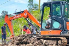 Tiga Box Culvert Terpasang, Akses Jalan di OKU Selatan Mulai Pulih