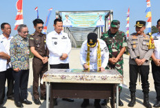 Pj Gubernur Sumsel Resmikan Jembatan Air Lematang D Ujan Mas Lama, Sekaligus Sosialisasi Bahaya Judol 