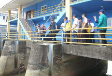 Tinjau Stasiun Pengendalian Banjir Pastikan Efektif Percepat Laju Air ke Sungai Musi