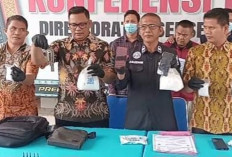 Sita 2,8 Kg Sabu dan Senpi Rakitan