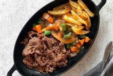 Resep Kekinian Beef Slice Steak With Brown Sauce yang Lezat