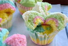 Resep Bolu Mekar Rainbow yang Lembut, Cocok Untuk Ide Jualan
