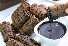 Resep Roti Jala Pisang Saus coklat yang Lezat, Cocok Untuk Hidangan saat Kumpul Besama