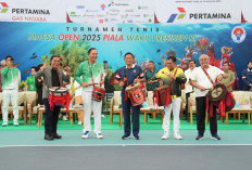 Hadiri Pembukaan Kejuaraan Tenis Maesa Open 2025