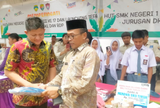 Launching Teaching Factory dan HUT SMK Negeri 1 Belitang III ke 17 Tahun