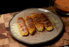 Cara Bikin Cemilan Lezat Pisang Kepok Bakar Gula Aren