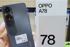 OPPO A78 4G Meluncur dengan RAM 8 GB ROM 256 GB, Performa Tangguh, Harga Rp 2 Jutaan